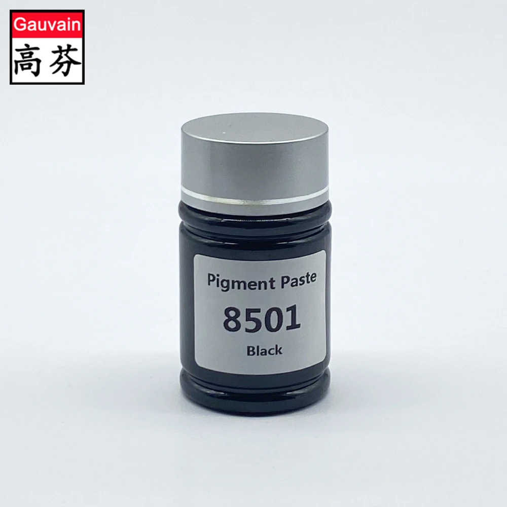 Factory direct water based colors paste pigments for coatings 8501 black  liquid Pigment For Textile Printing Ink