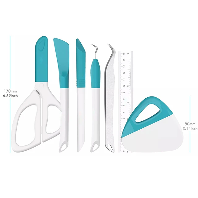 Vinyl Art Crafting Carving Weeding Tool Set Craft Weeding Tool Kit Set For Cricut Silhouette Cameo Basic Tools Kit Vinyl Set