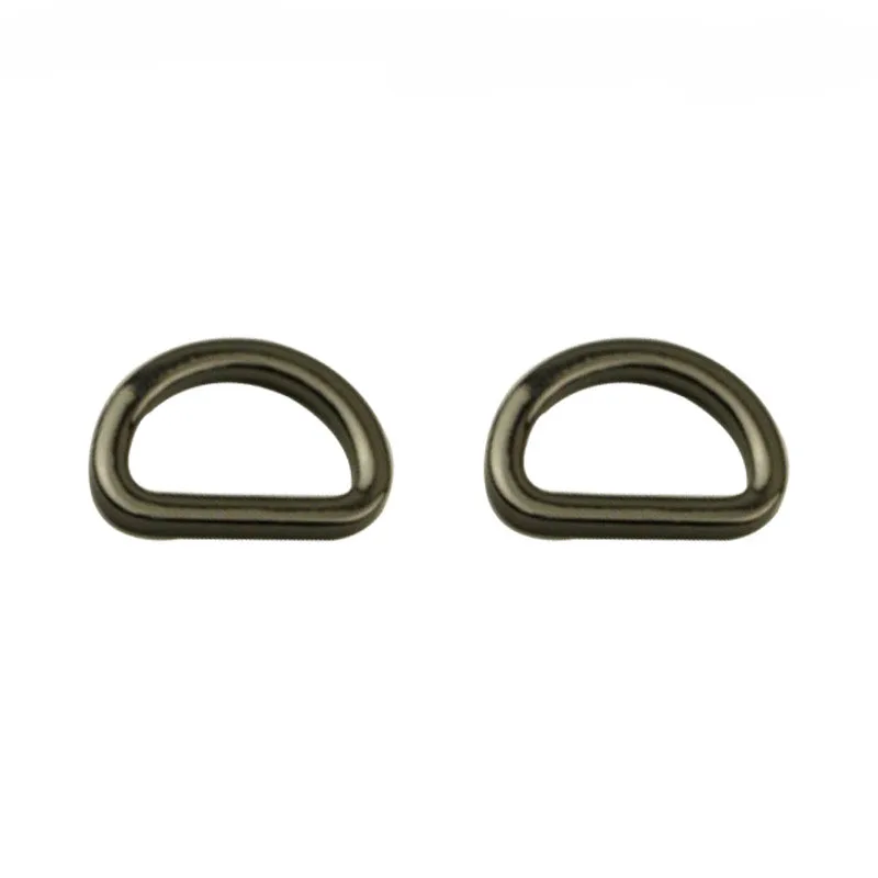 Custom 20mm Alloy Buckles Clasp D Rings Handbag Accessories Bag Straps Metal Buckle D Ring
