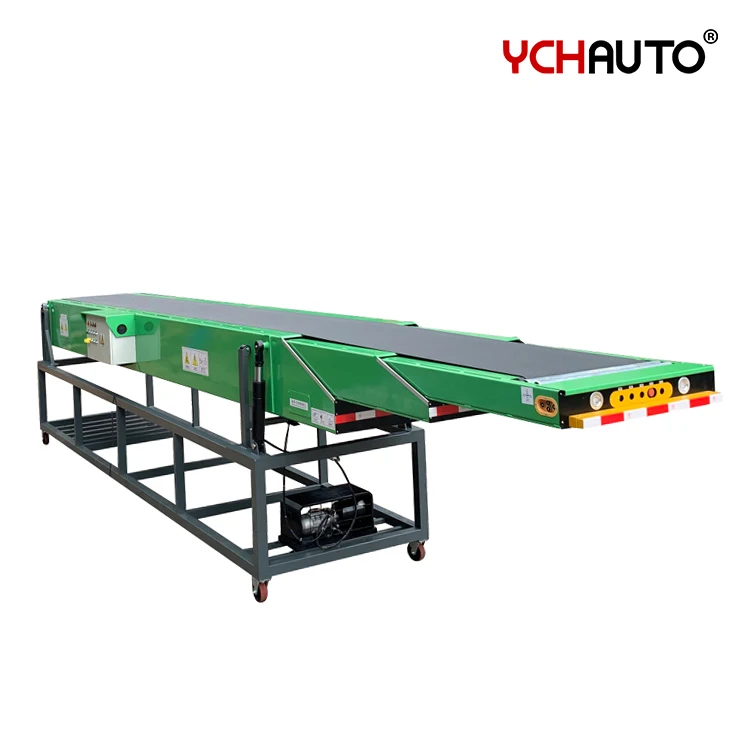 Conveyor System Flexible Manufacturer Carton Box For Loading And Unloading Custom Telescopic Belt Conveyor with CE