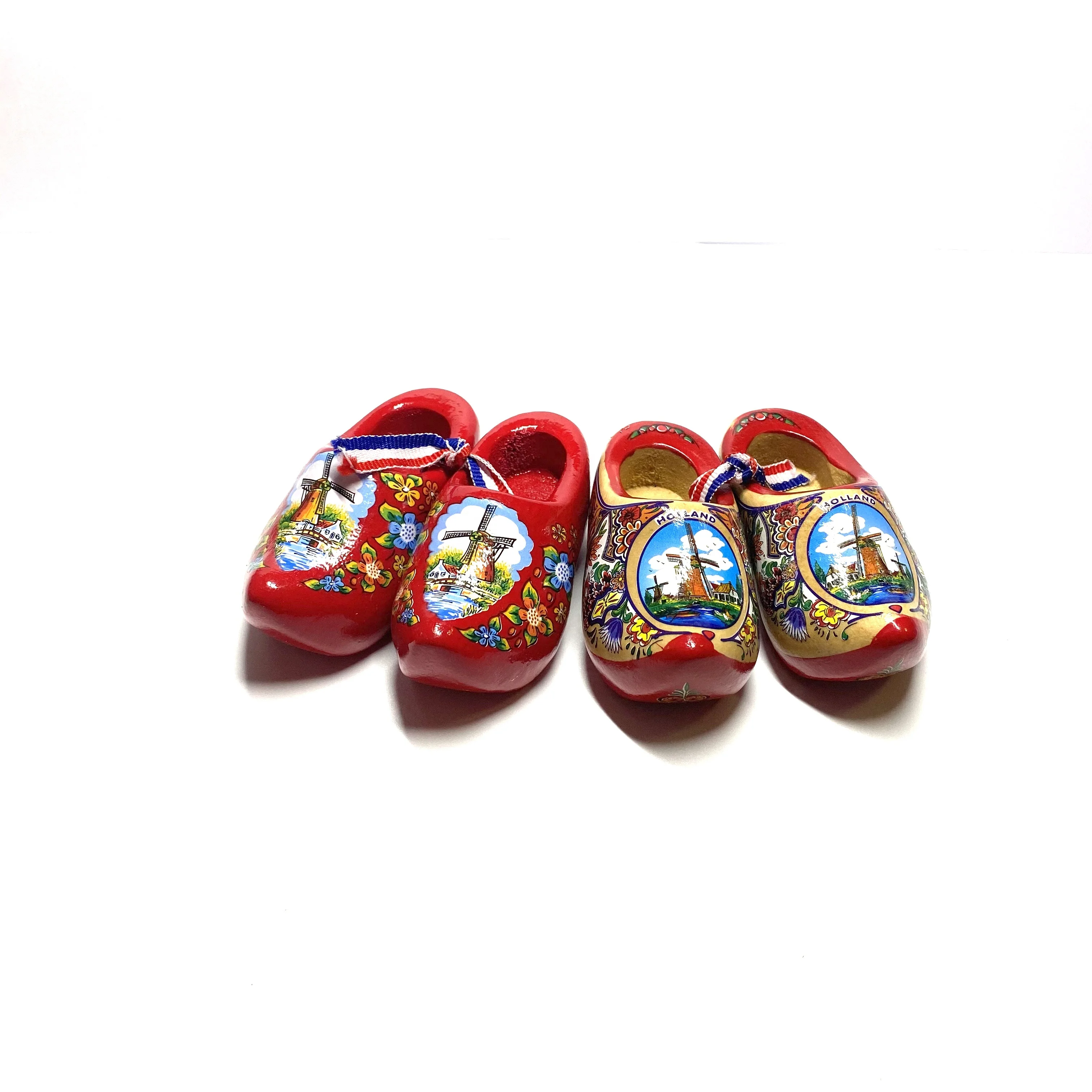 Customized Wooden Crafts Holland Souvenirs Wooden Shoes Dutch Clogs