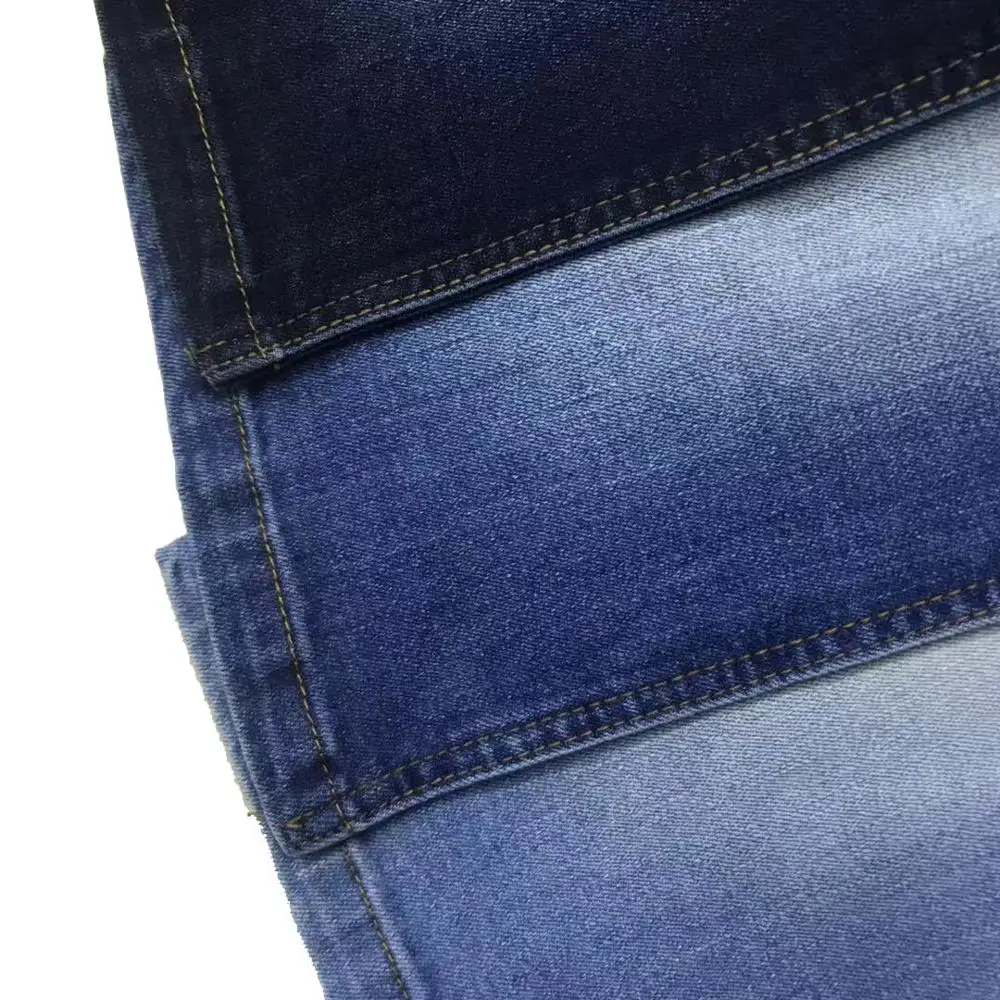 wholesale clothing fabric/78 cotton 20 polyester 2 spandex twill fabric for denim jeans