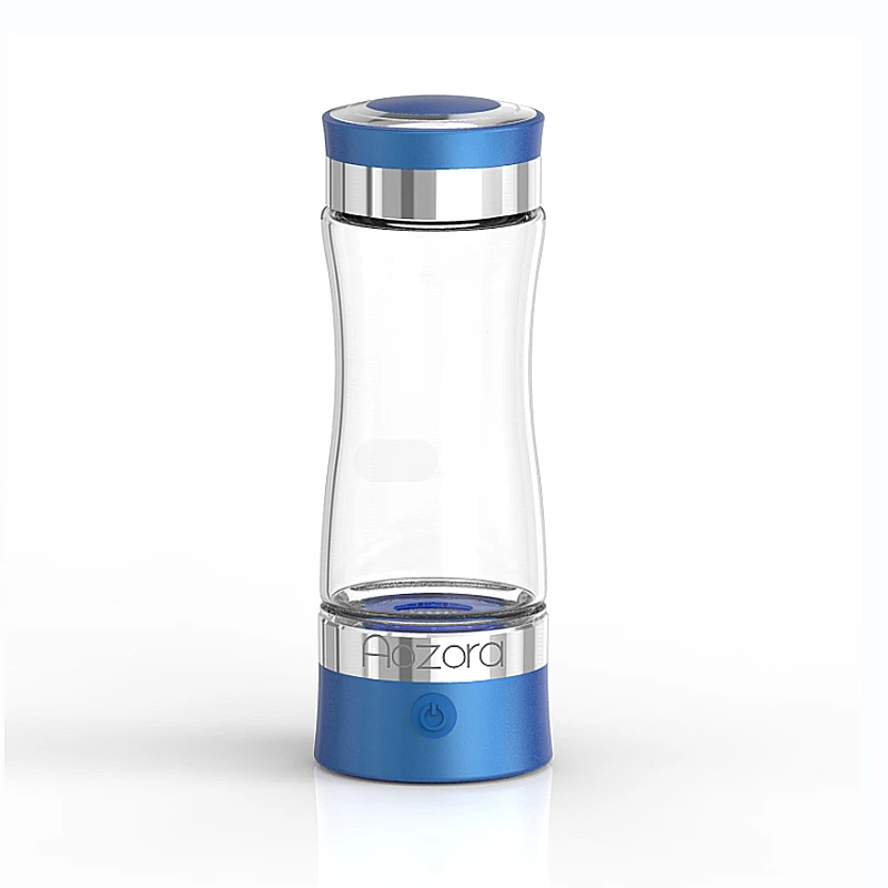 Hydrogen water bottle inhaler for travel and home, 300ml  rechargeable PEM technology Ionized water generator