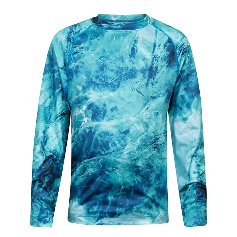 China Factory Fishing Apparel Clothing Mens 6xl Extra Long Fishing Shirt Hooded