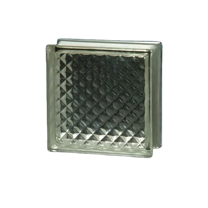 Прозрачный Digona Pattern стеклянный блок для