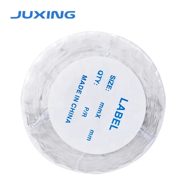 Juxing 75mm*30mm 200pcs one roll Fashion Custom Tags Jewelry Sunglasses Labels price labels