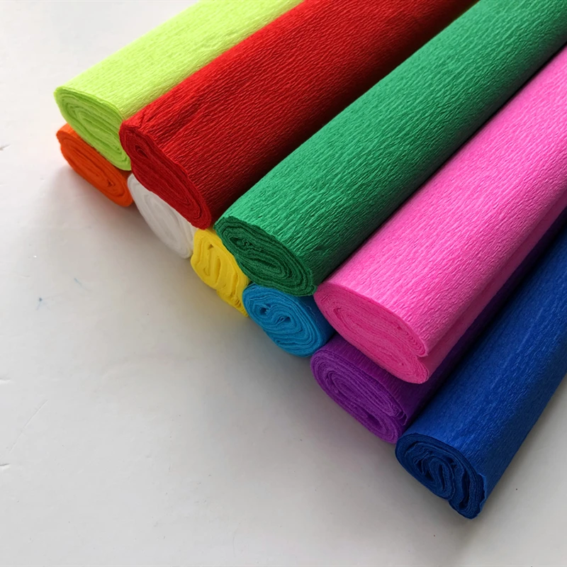 17gsm can be custom color crepe paper with cheap price