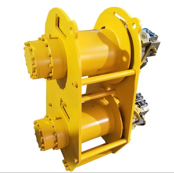 Double/Single drum 1 ton/2 tons/3 tons hydraulic winch for tractors/anchor/excavator/shrimp boat/fishing net