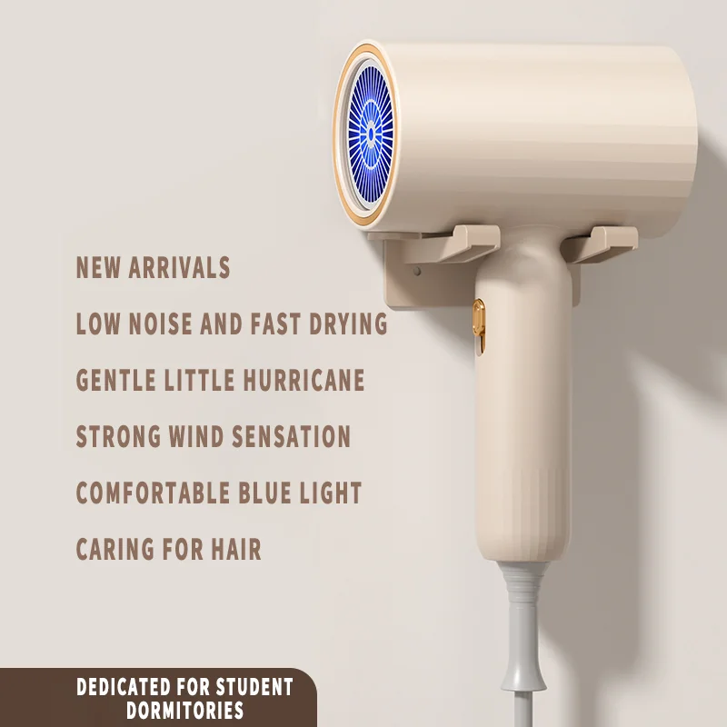 Hot Sale high power hair dryer and blue hot cold wind hair dryer for household and dormitory use