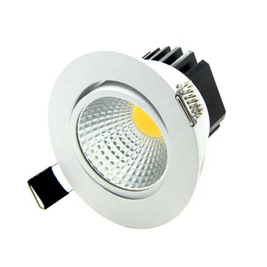 
3W 5w 7w 10w warm white pure white led cob recessed module downlight mounted spot adjustable dimmable driverless downlight 
