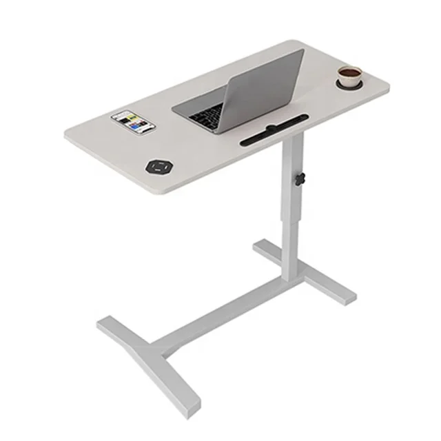Portable simple study desk side bed table for laptop