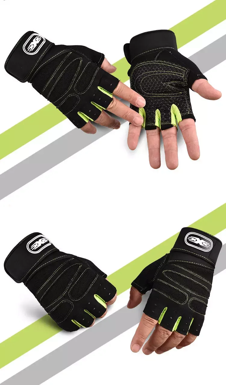 Mosaike Gloves Finger Gel Pad Cycling Motorcycle Riding Bike Bicycle Gloves
