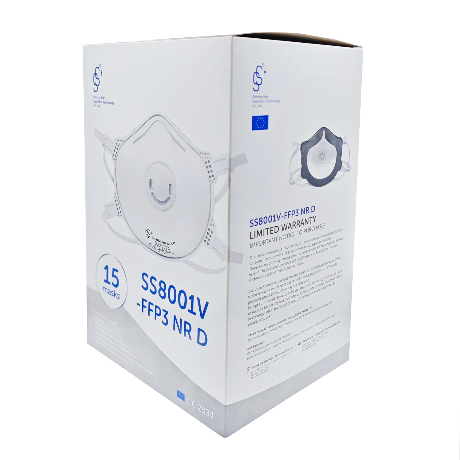 Reusable Face Mask CE FFP3-NR D Masque Respiratoire Type FFP3 Dust Mask FFP3 With Valve