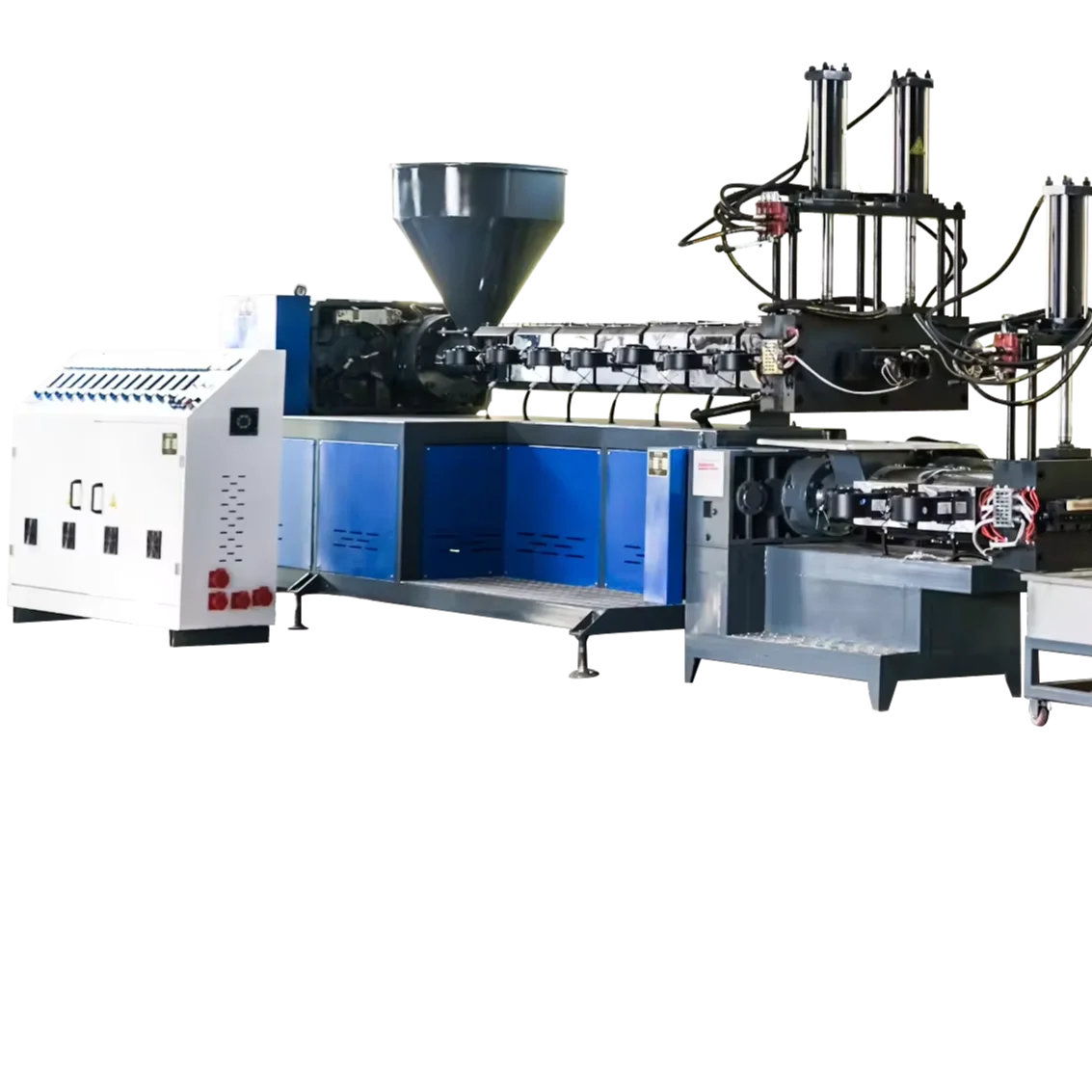 jingwei double stage plastic recycling machine extruder plastic machine
