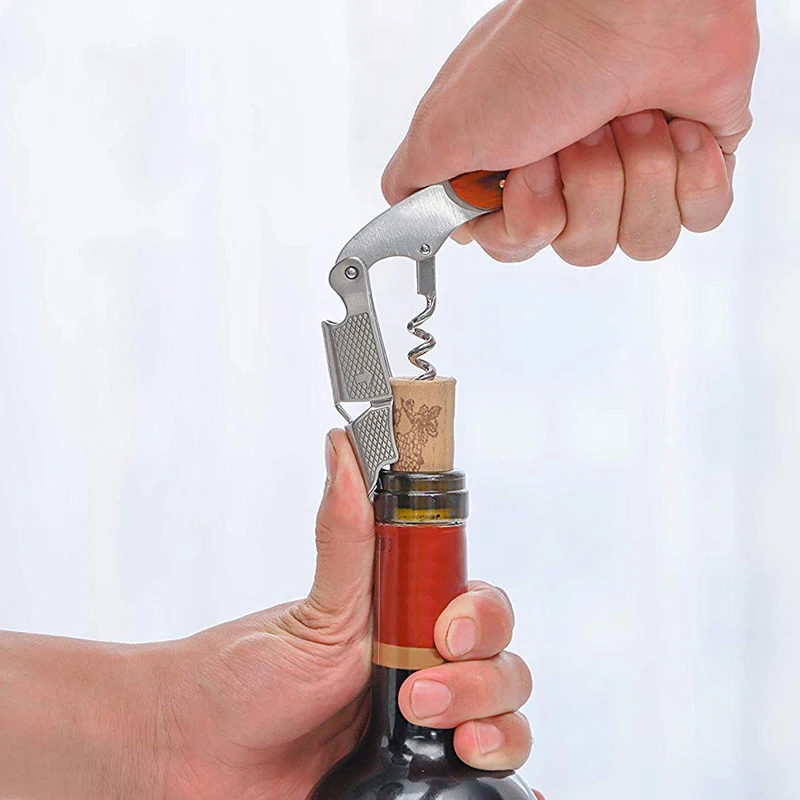 Professional Sommeliers Corkscrew All in One Beer Wine Bottle Opener