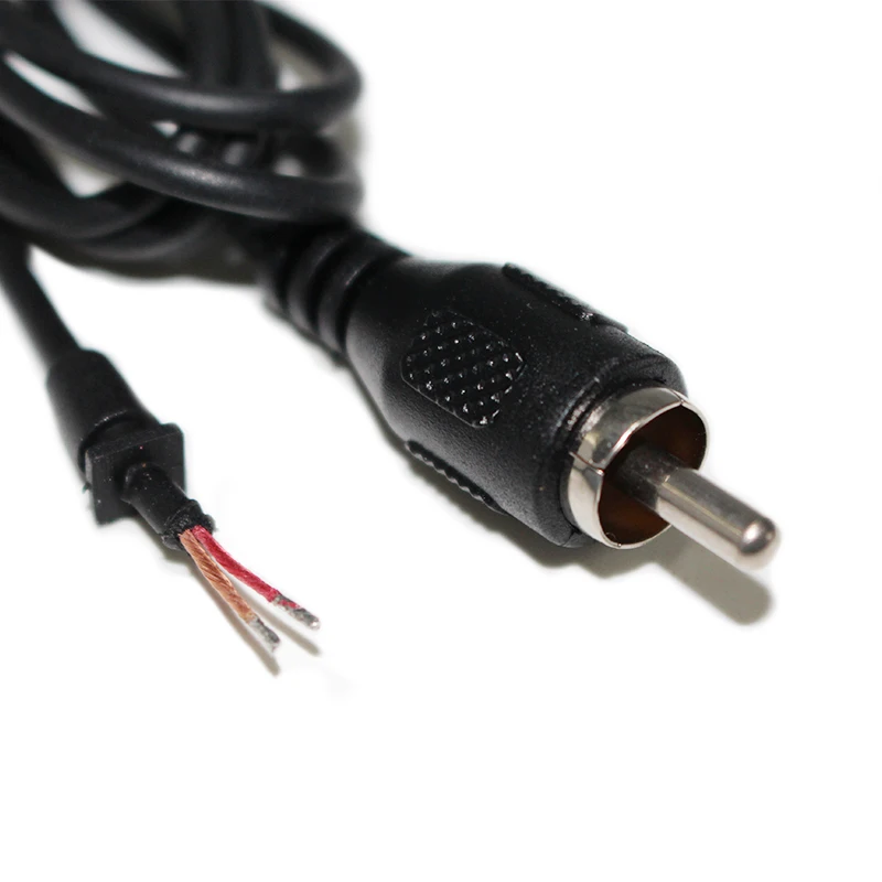 New Arrival 24AWG Enameled Wire RCA Male To Open With SR Audio Viedio Cable