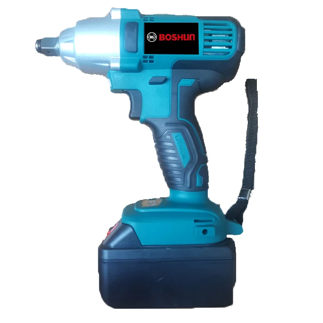 
36V Power Tools Electric Battery Powered Impact Wrench Max Torque Dimensions Weight Input Origin Type Speed Place Model Voltage 