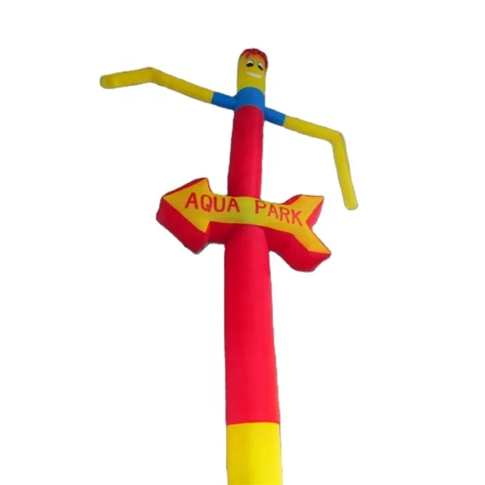 custom made inflatable sky dancer with arrow, outdoor for sale inflatable air dancer for advertising