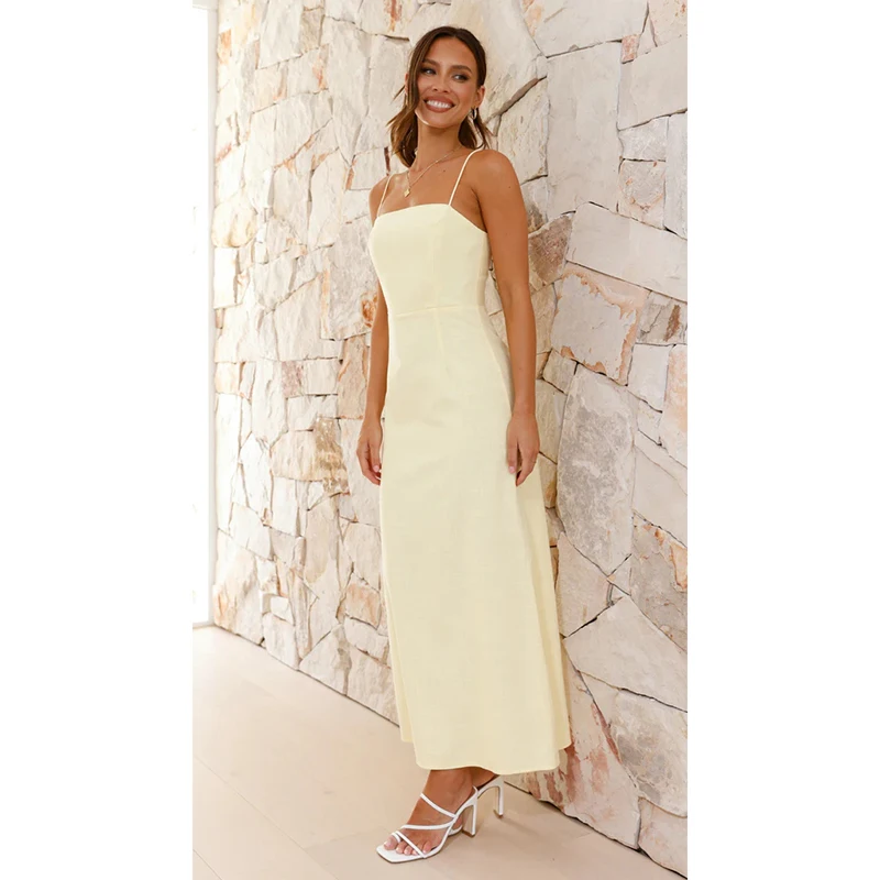 New arrivals Off the shoulder Strapless design sexy trend color Shirred bodicee wrapped chest casual Tiered skirt Maxi dress