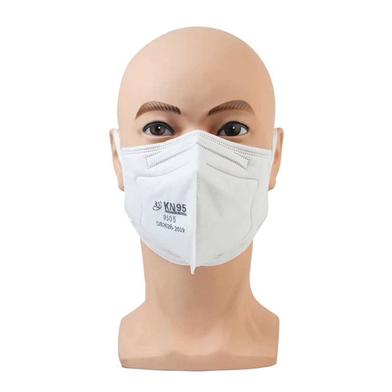 Ready to Ship Factory 5 Layer Protective Filter Disposable Anti Dust Earloop KN95  Face Mask