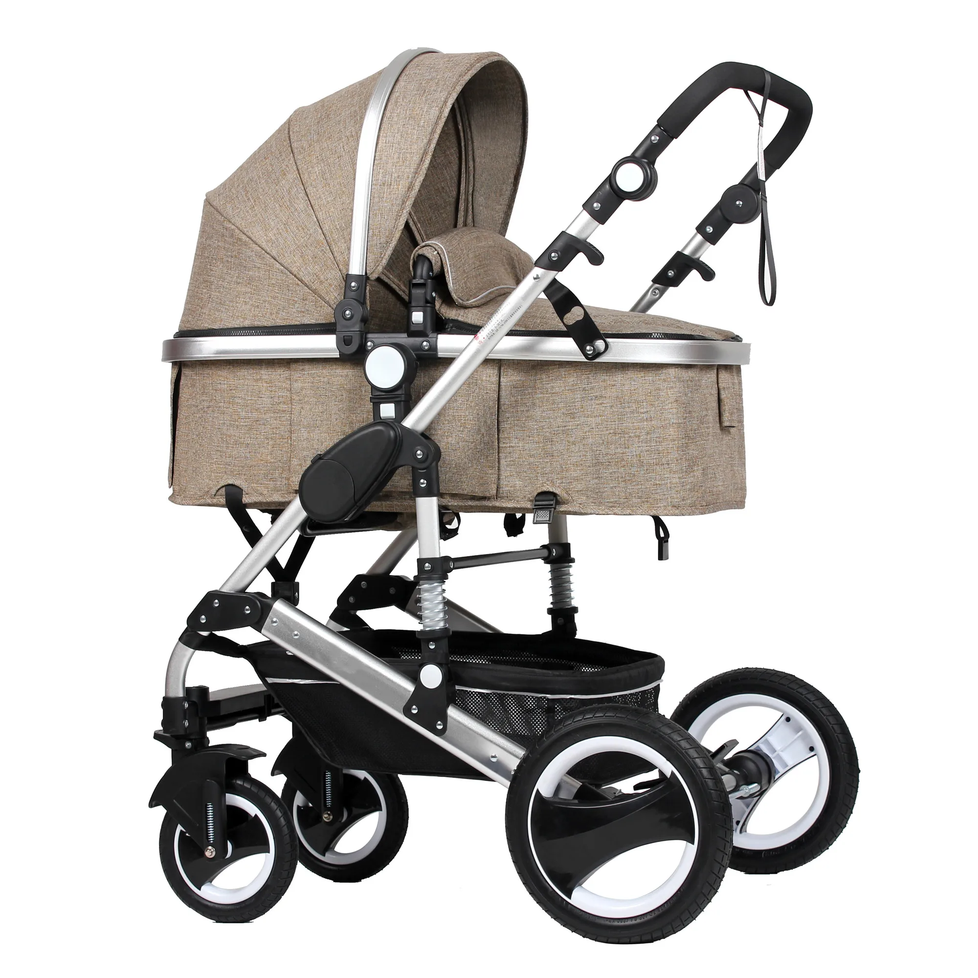 Custom Luxury 3 in 1 Baby Stroller Pram Multifunctional Baby Jogging Stroller