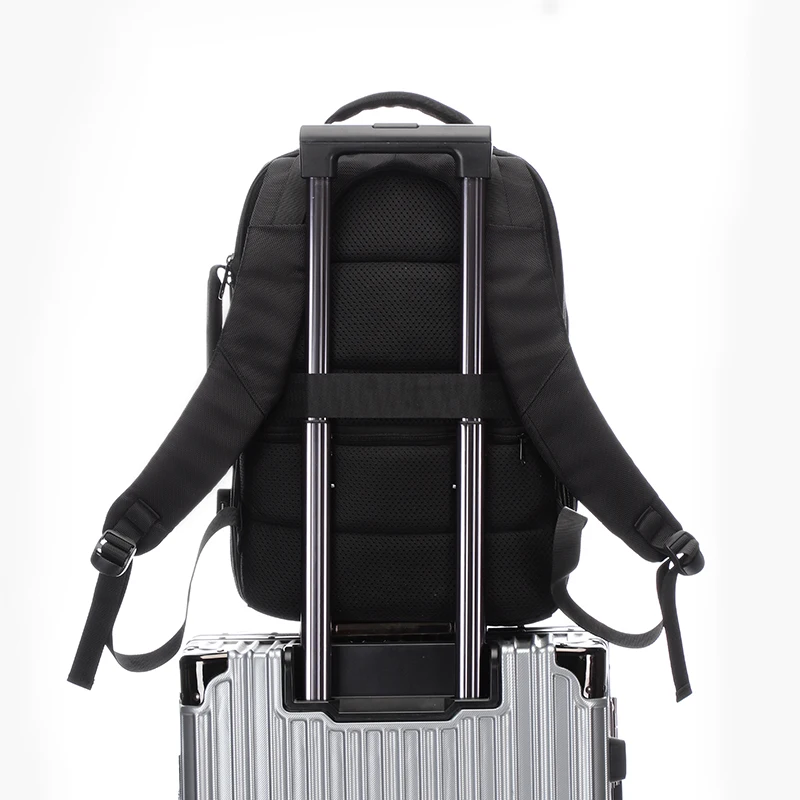 Factory Direct Wholesale High Quality USB Japan Business Polyester Fabric Custom Brand Logo Laptop Backpack Knapsack Bagpack Bag