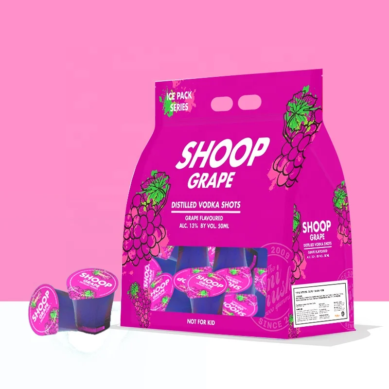 MINICRUSH jello shots alcohol jelly cups vodka fruit flavor beverage