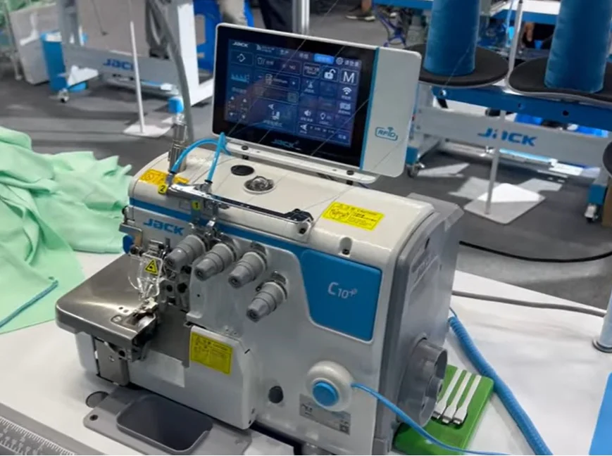 Швейная машина Jack C60 Smart Overlock 4 нити 5 нитей Промышленная швейная C10 цена
