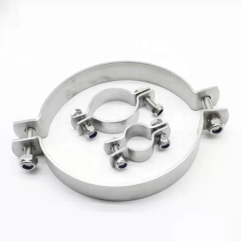 Electric power cable clamp hold hoop