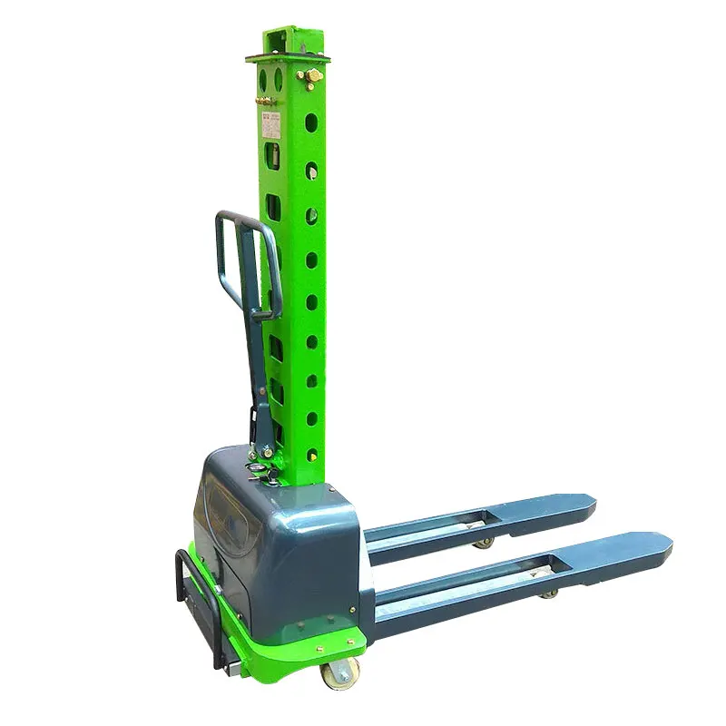 Semi Electric Self Climbing Truck 500 Kg Automatic Pickup Electric Stacker Portable Loading Unloading Truck Self Lifting Stacker