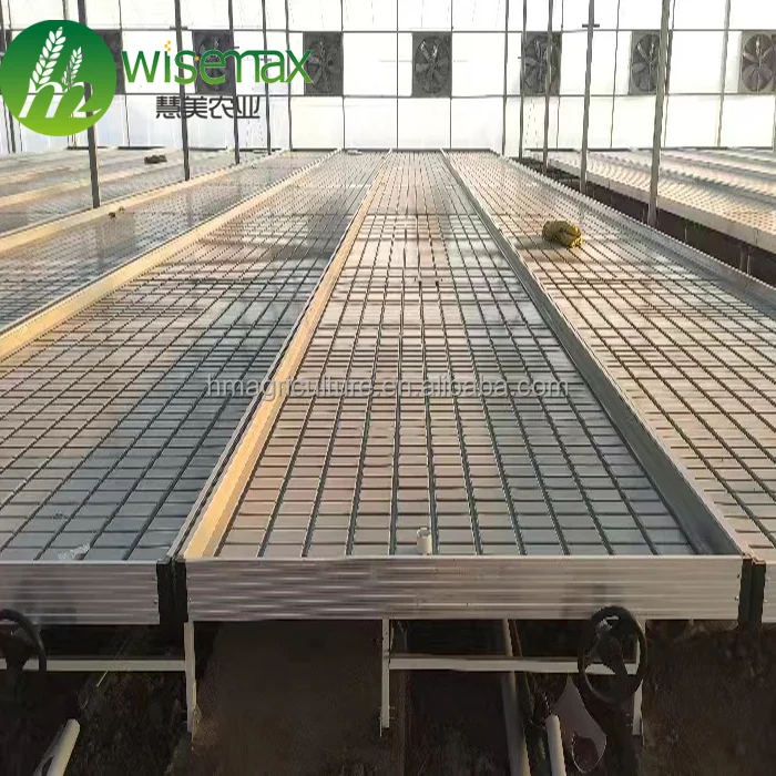 Grow Shelf Table With Tray Shed With Rolling Bench Greenhouse Kit For Medical Herbs Vegetables Flowering Plants