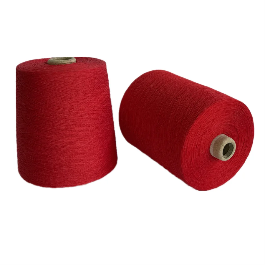 Yarn Chinese Fiber Bleached Linen for Circular Knitting Wholesale 24N 28N 36N 48N 100 Long Ring Fancy CHINA Technics Style Time
