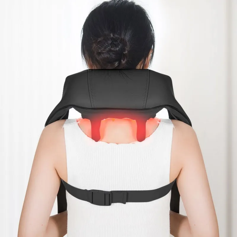 2024 Hot Electronic Neck and Shoulder Hot Rub Acupressure Smart Neck massager