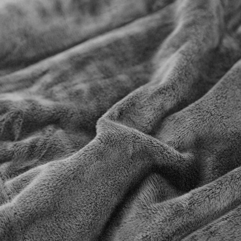 Winter minky microfiber Sherpa Adults weighted blanket for kids