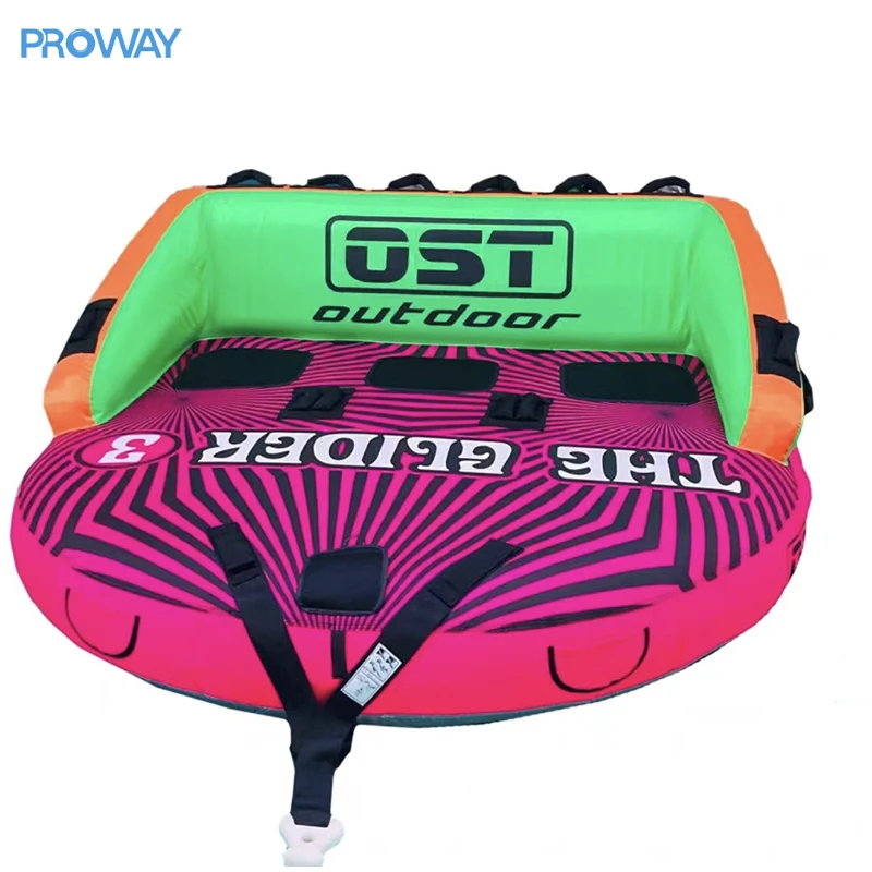 Ready to ship water ski inflatable towable tube for boating & watersport