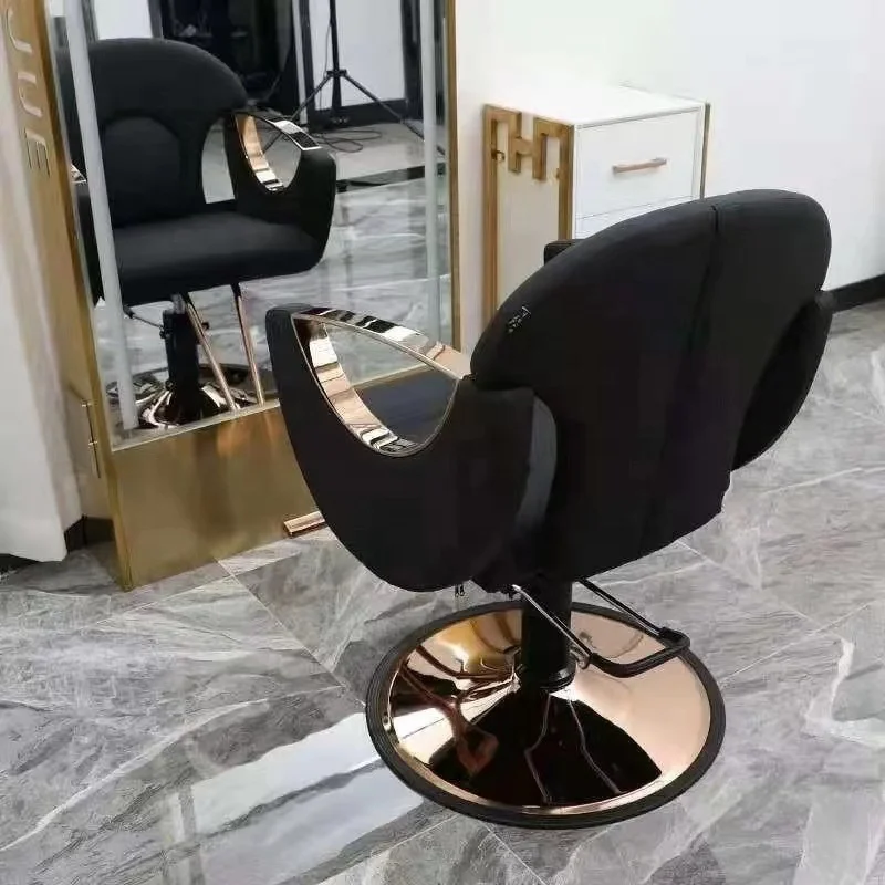 Adjustable Barber shop Electric special lifting hair cutting chair internet celebrity   barber hair salon chair  beauty chair