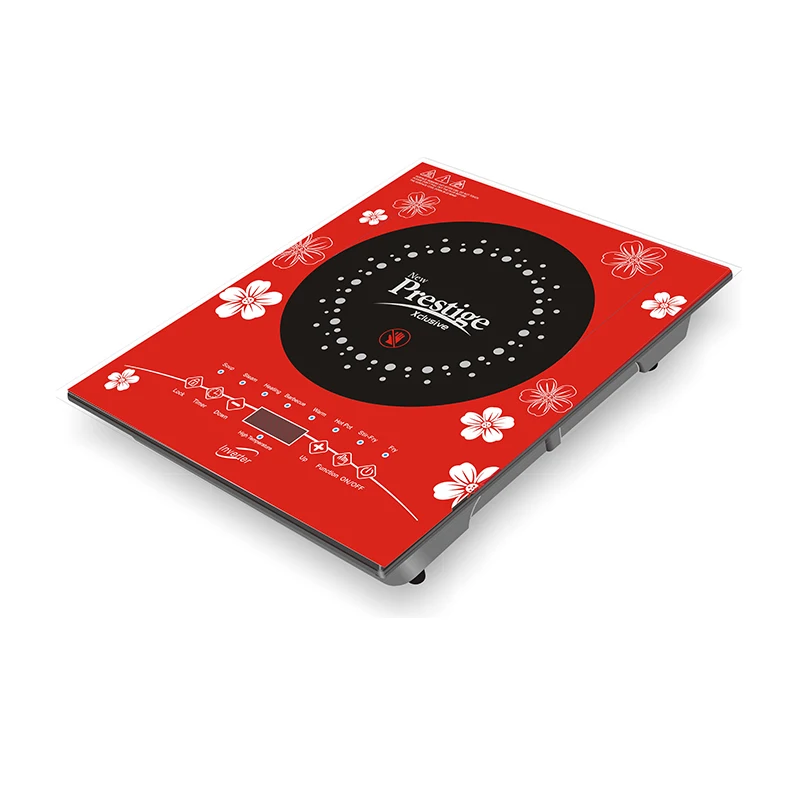 Престижный 2000 Вт быстрая Кулинария инфракрасная плита красочное закаленное стекло