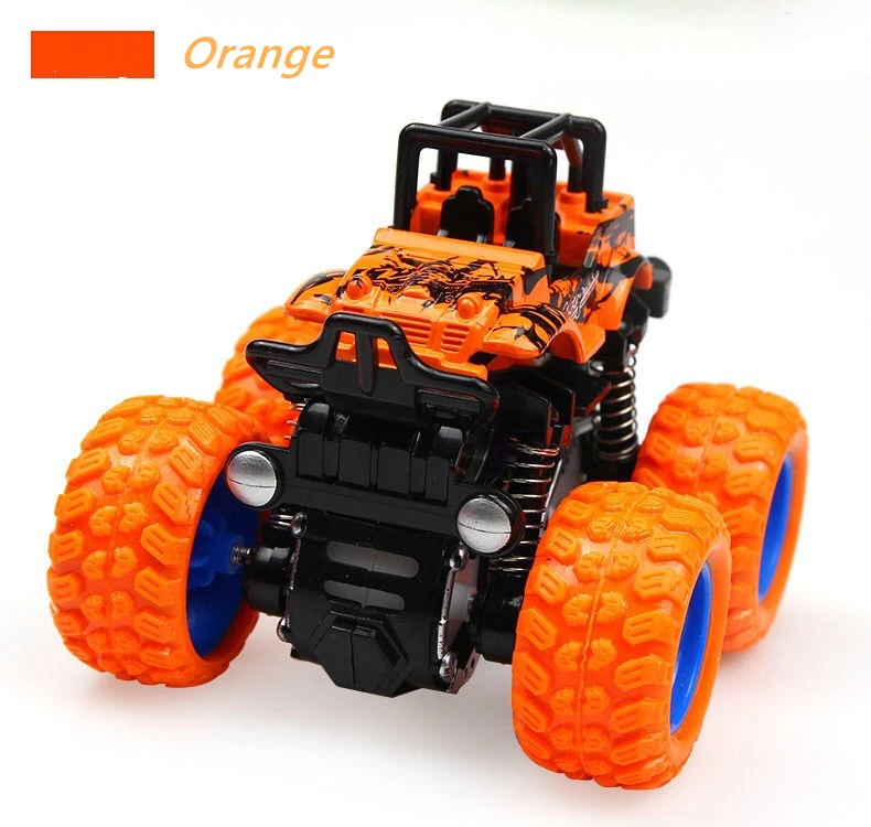 Лидер продаж, пластиковая модель автомобиля с четырьмя колесами, инерционная трюковая машина, модель внедорожника, игрушечные машинки для мальчиков в 2020 году
