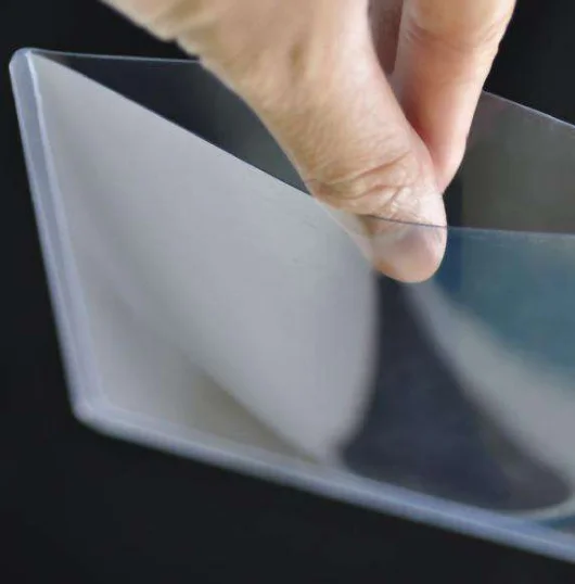 Clear pvc card holder