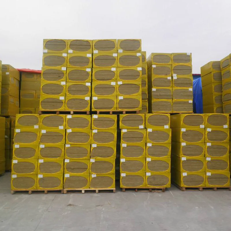 Fire resistant rock wool panel insulation materials board rock wool sandwich panels insulation plant mineral wool