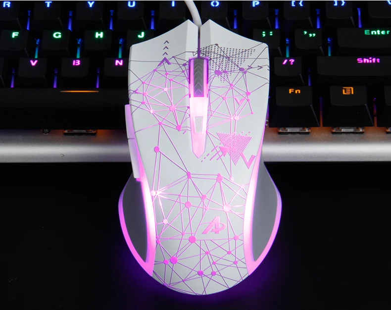 Hot selling  LED Wired Gaming Mouse E-sports Light Color Suitable  Gamer Gamer  DPI optical USB Mouse pc laytop