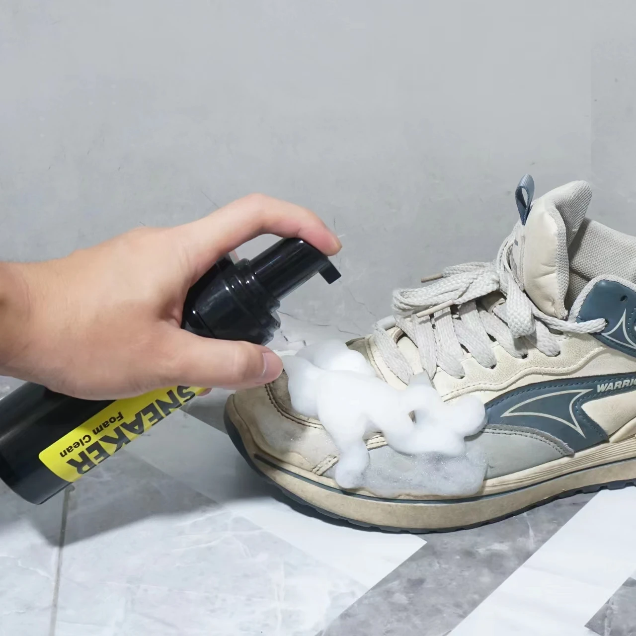 Hot Sell Shoe Cleaner Kit, 7 Oz Sneaker Cleaner for Leather Shoe, Whites shoes, Nubuck Sneakers, Tennis Shoe, Suede Shoe Cleaner