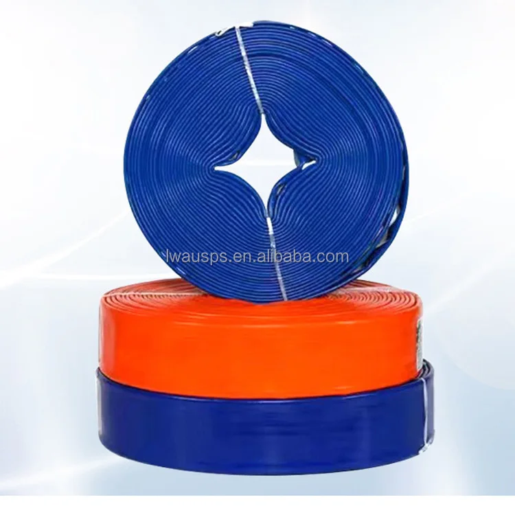Agricultural PVC Wear-resistant Irrigation Water Hose High Quality Durable 4 Inch PVC Layflat Hose