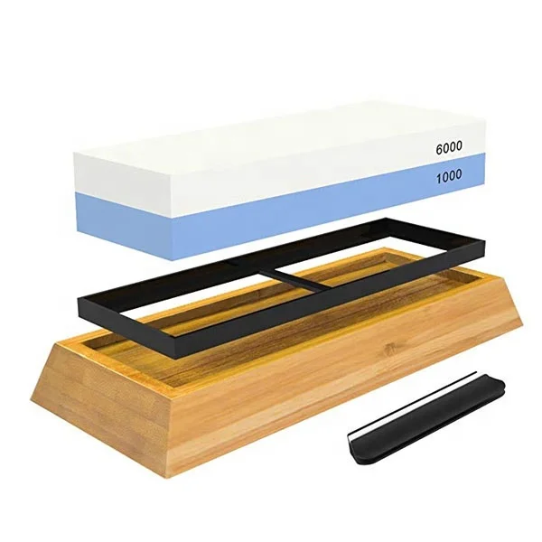 whetstone knife sharpening stone knife sharpener 1000/400 side grit
