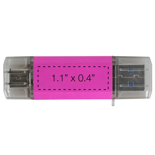 
OTG 3.1 USB Stick 32GB 64GB Imprint Logo Chiavetta Memoria USB 16GB USB 