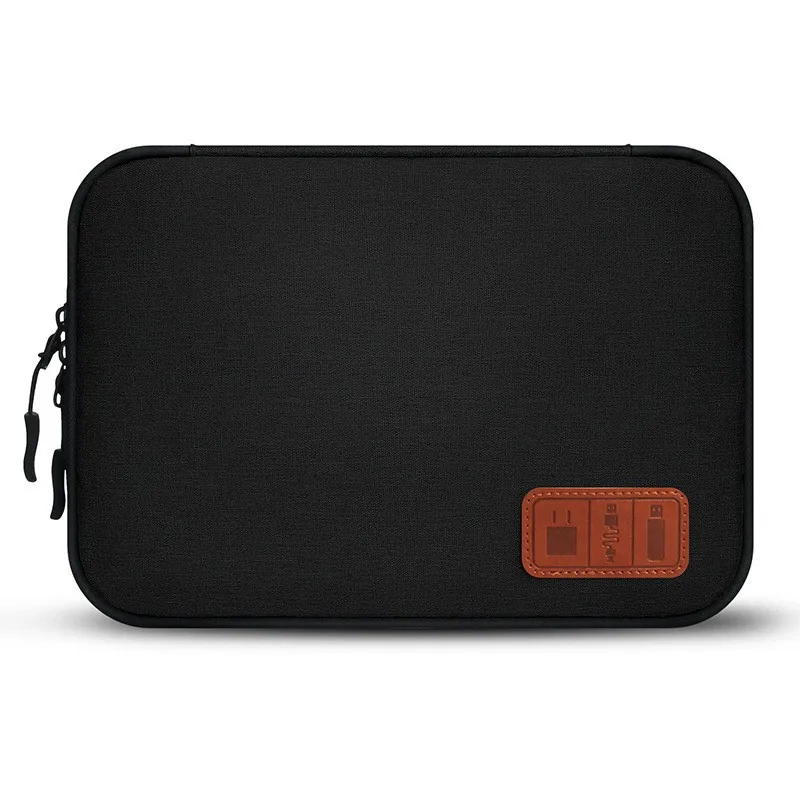 Travel Electronics Organizer Bag Waterproof Cord Storage Electronics Accessories Storage Cases for Cables Chargers Hard Drive