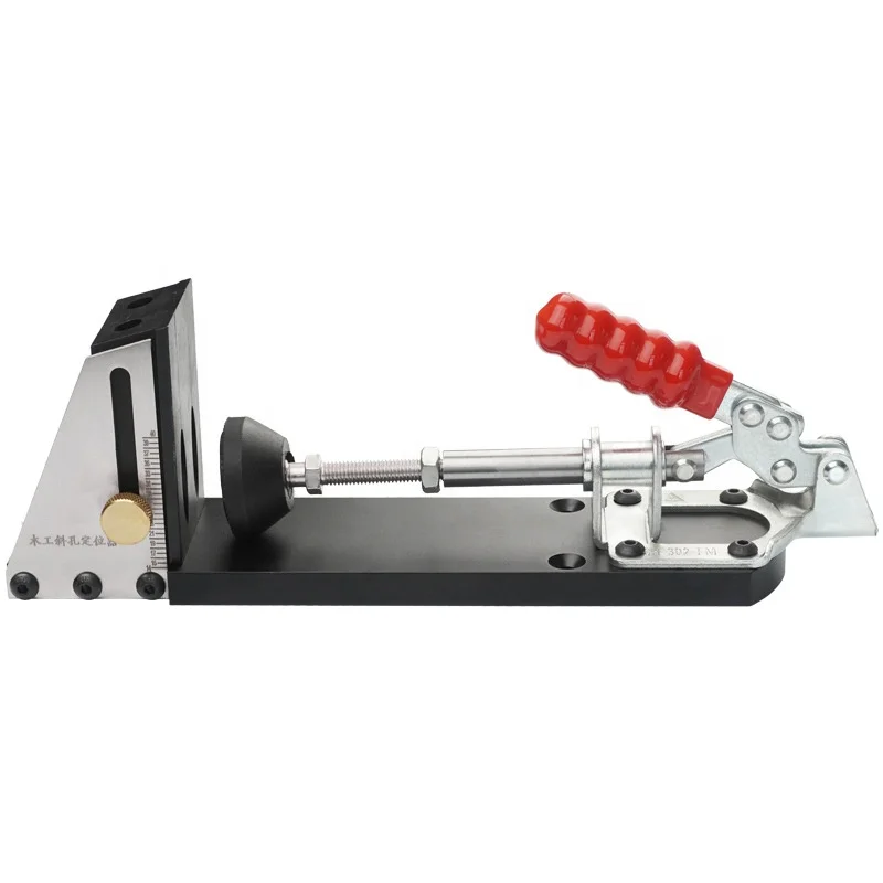 Woodworking Tool Doweling Center Gauge Pocket Hole Jig Kit Locator Hole Drilling Puncher