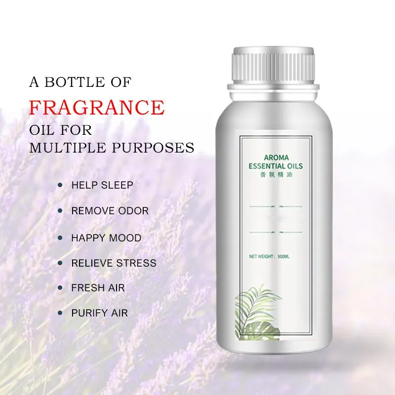 500ml 1000ml Hilton Fragrance Oil Natural 24K Magic Essential Oil For Aroma Diffuser Waterless Aroma 360 Diffuser Essential Oil