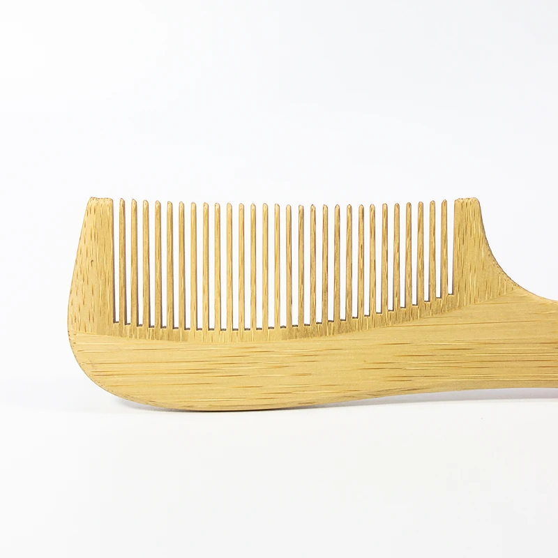 Wholesale Bamboo Salon Barber private lab Eco friendly wooden hair dryer natural bamboo massage comb wood hair brush