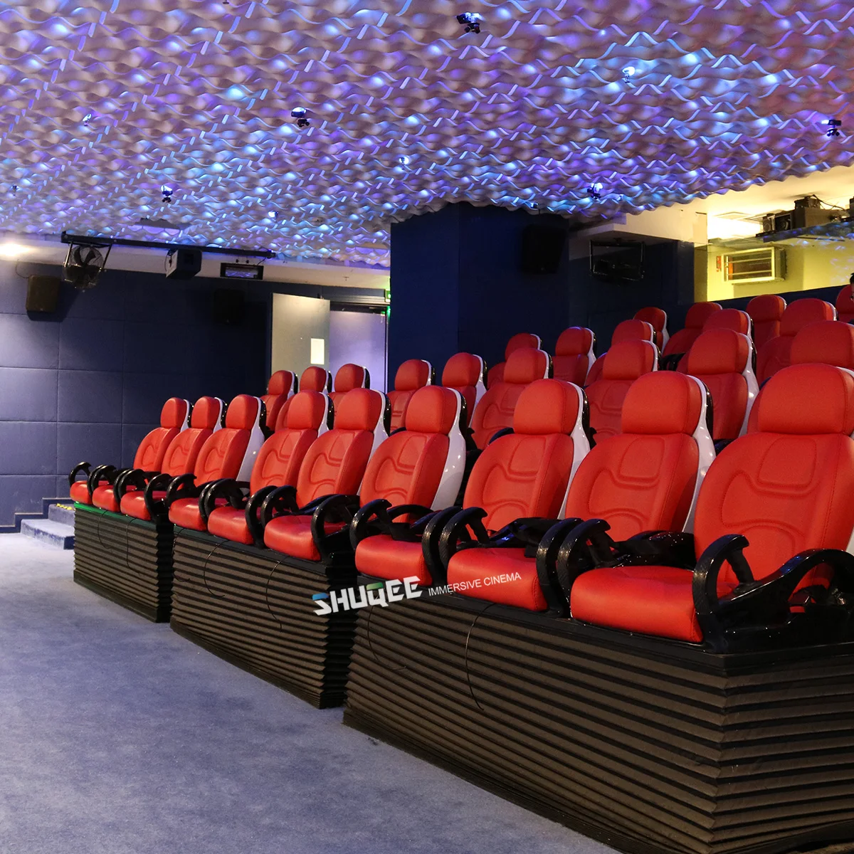 Hydraulic/Electric System 5D Cinema 5D Simulator 5D Motion Ride 5D